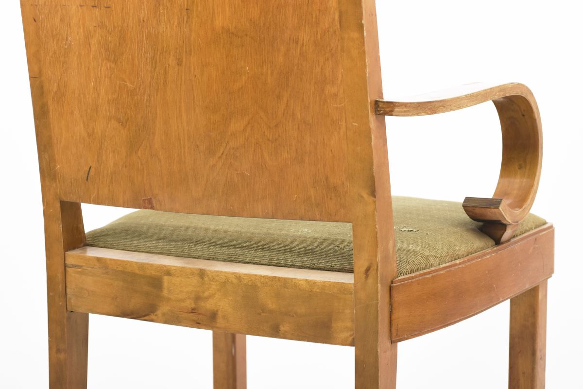 Anonymous Finnish neo classical high back chair 04