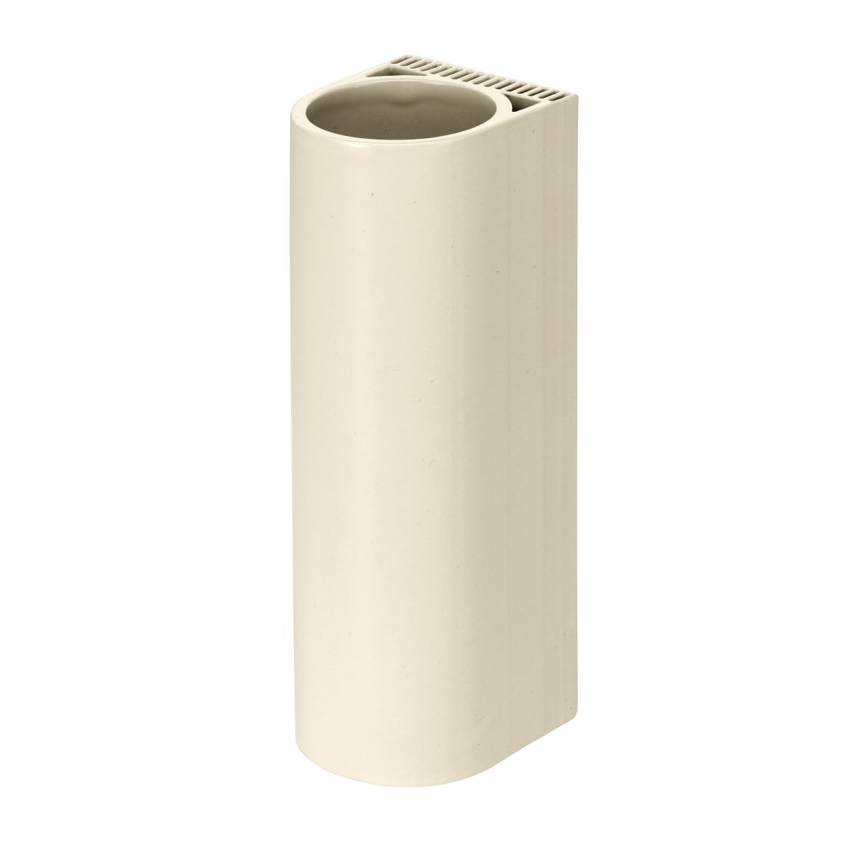 Tiili Vase White gloss Front F