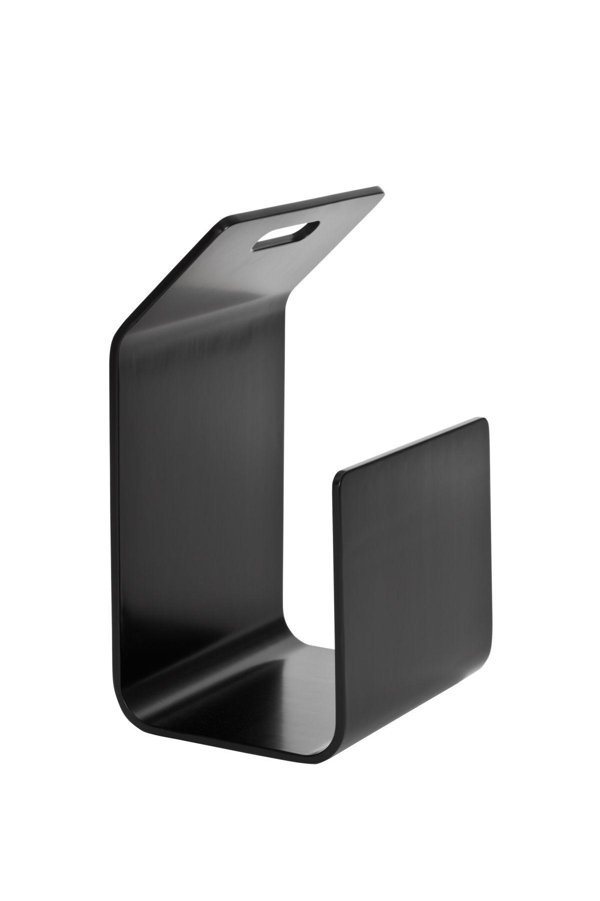 Kanto-Magazine-Firewood-Rack-Pn001-Black-Lacquer