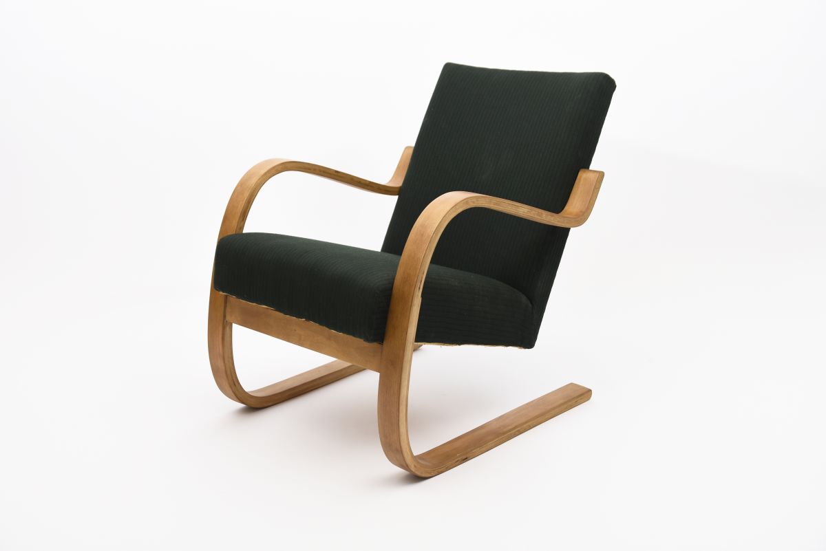 Aalto Alvar Armchair 401 dark green