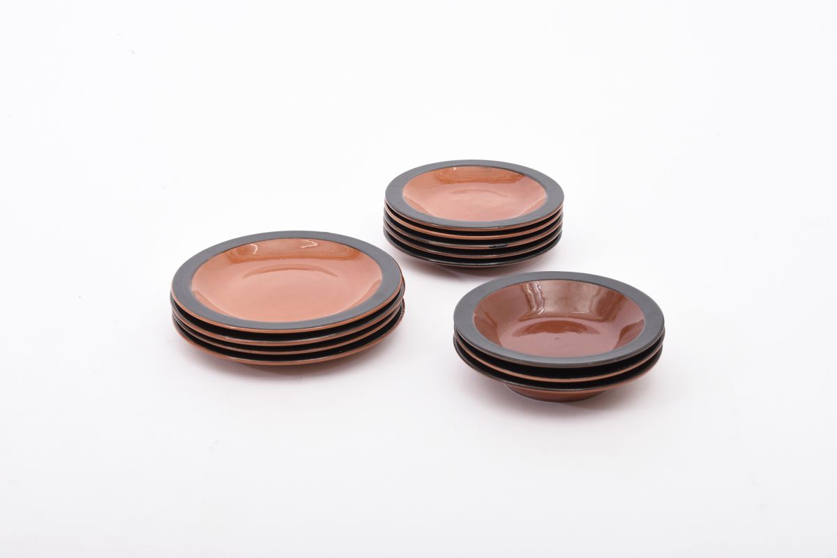 Rybeck Maritta ceramic plate bowl set
