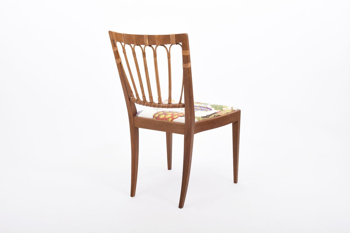 Frank Josef rare side chair back
