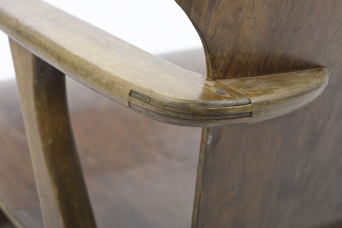 Tapiovaara Ilmari Domus louge chair Stain lacquered 06