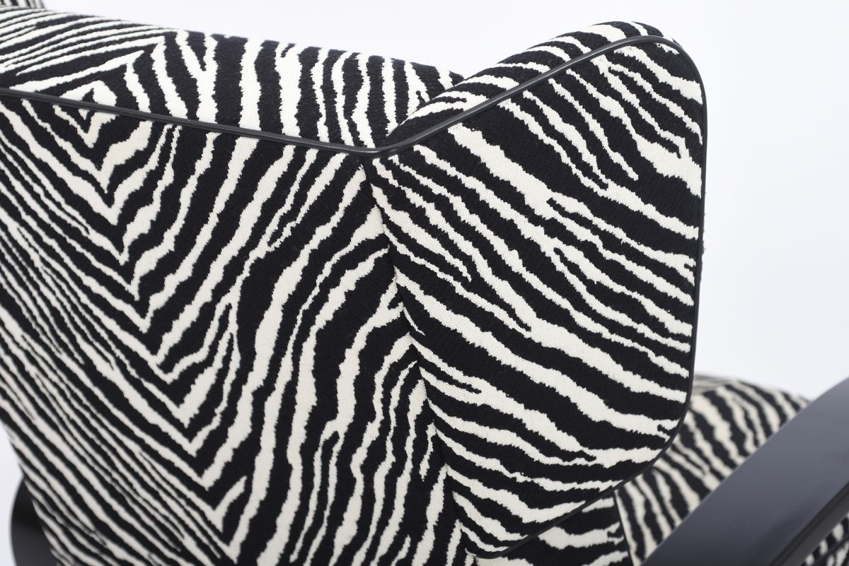 Aalto Alvar Armchair Tank high back ear zebra 03