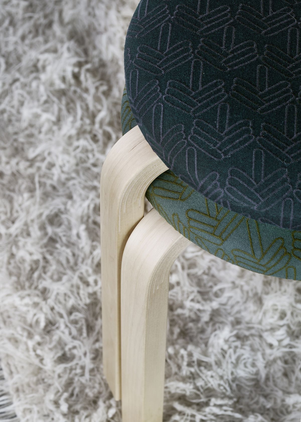 Stool 60 upholstered