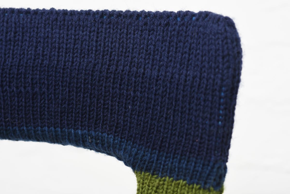Aalto Alvar Eija Zweygberg Wool covered chair65 02