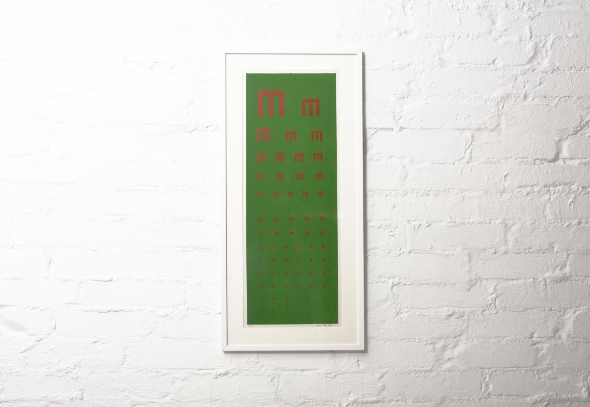 Pentti Tulla Optic Art Print Green1