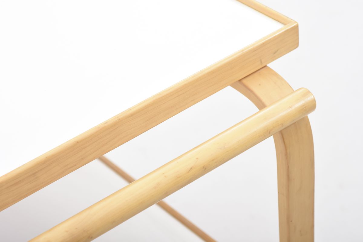 Aalto Alvar Tea trolley 901 white 02