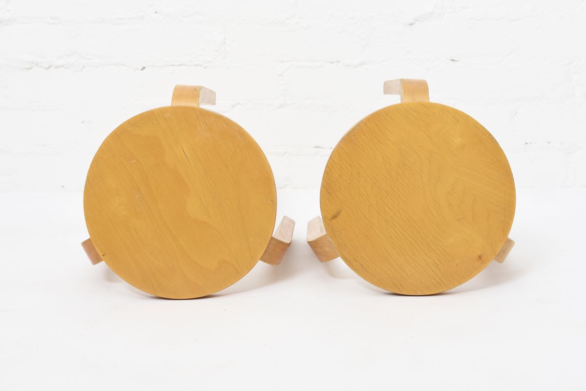 Aalto Alvar Stool60 kids size birch top