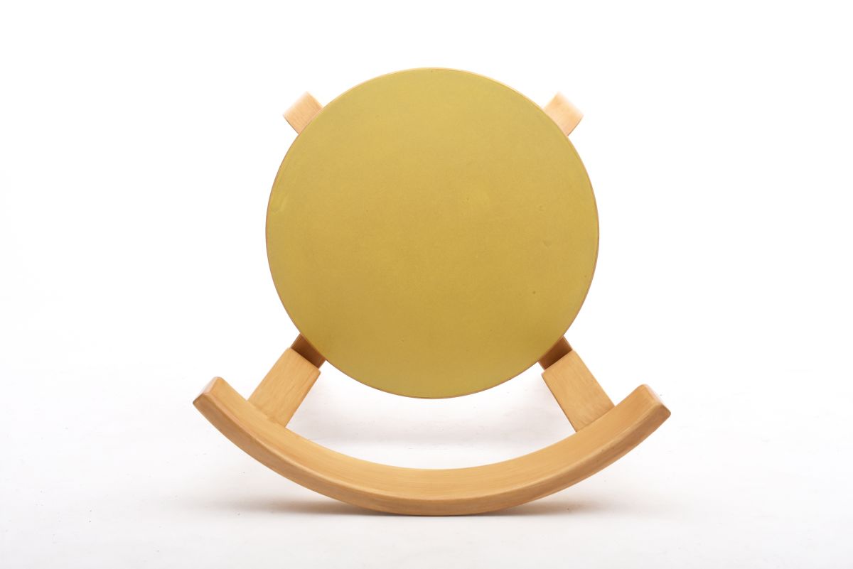 Aalto Alvar Chair 68 yellow lino 1960 top1