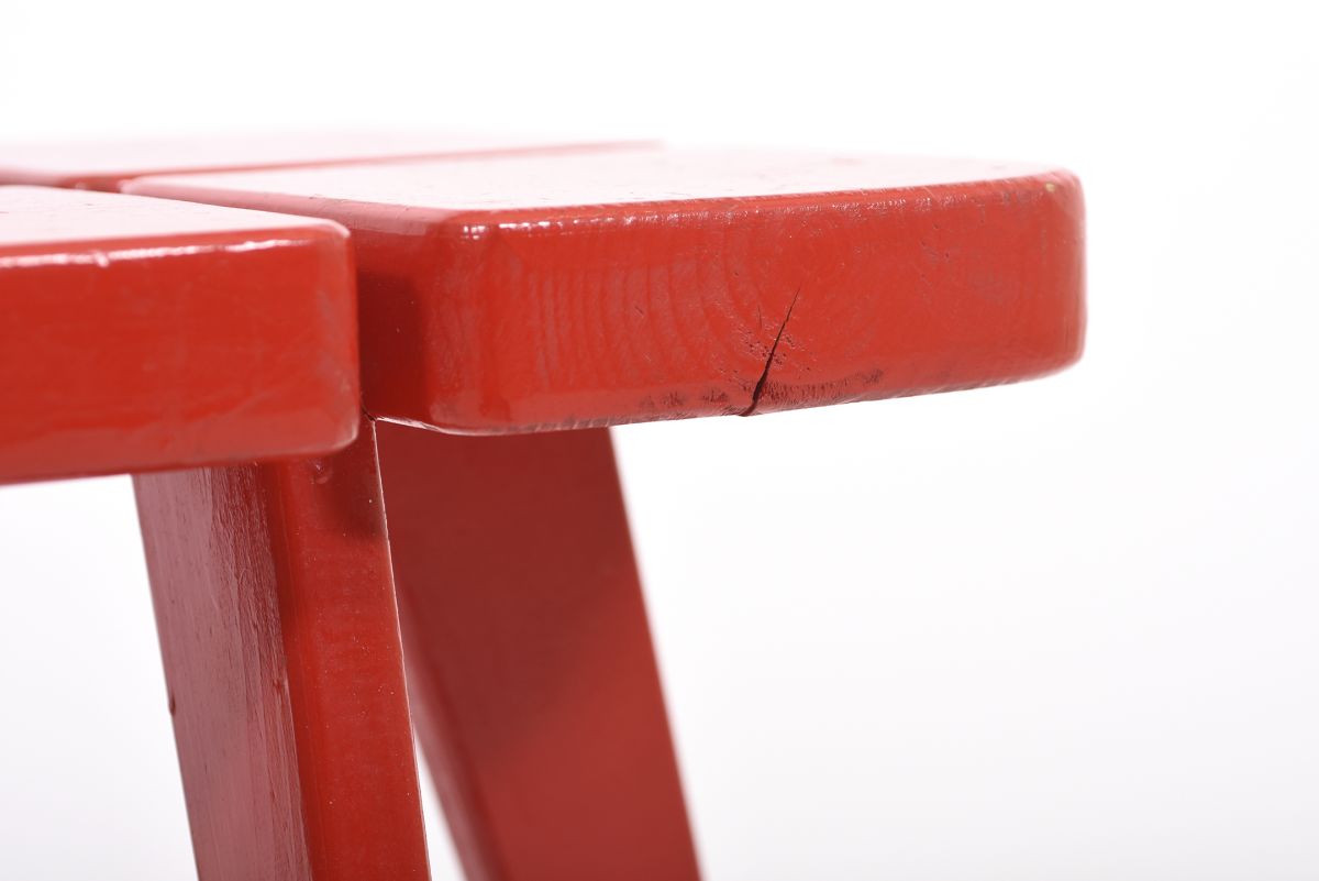 Peippo Rauni Apila stool red 03
