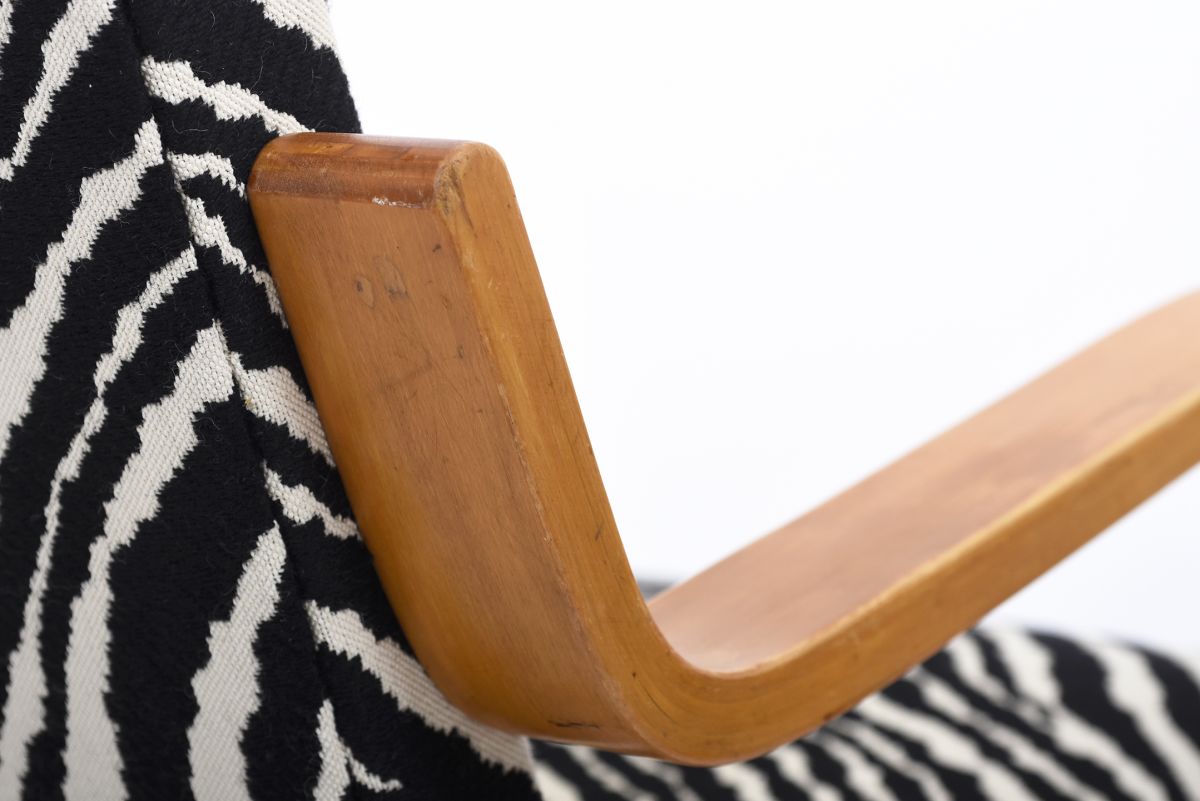 Aalto Alvar armchair 402 new zebra 06
