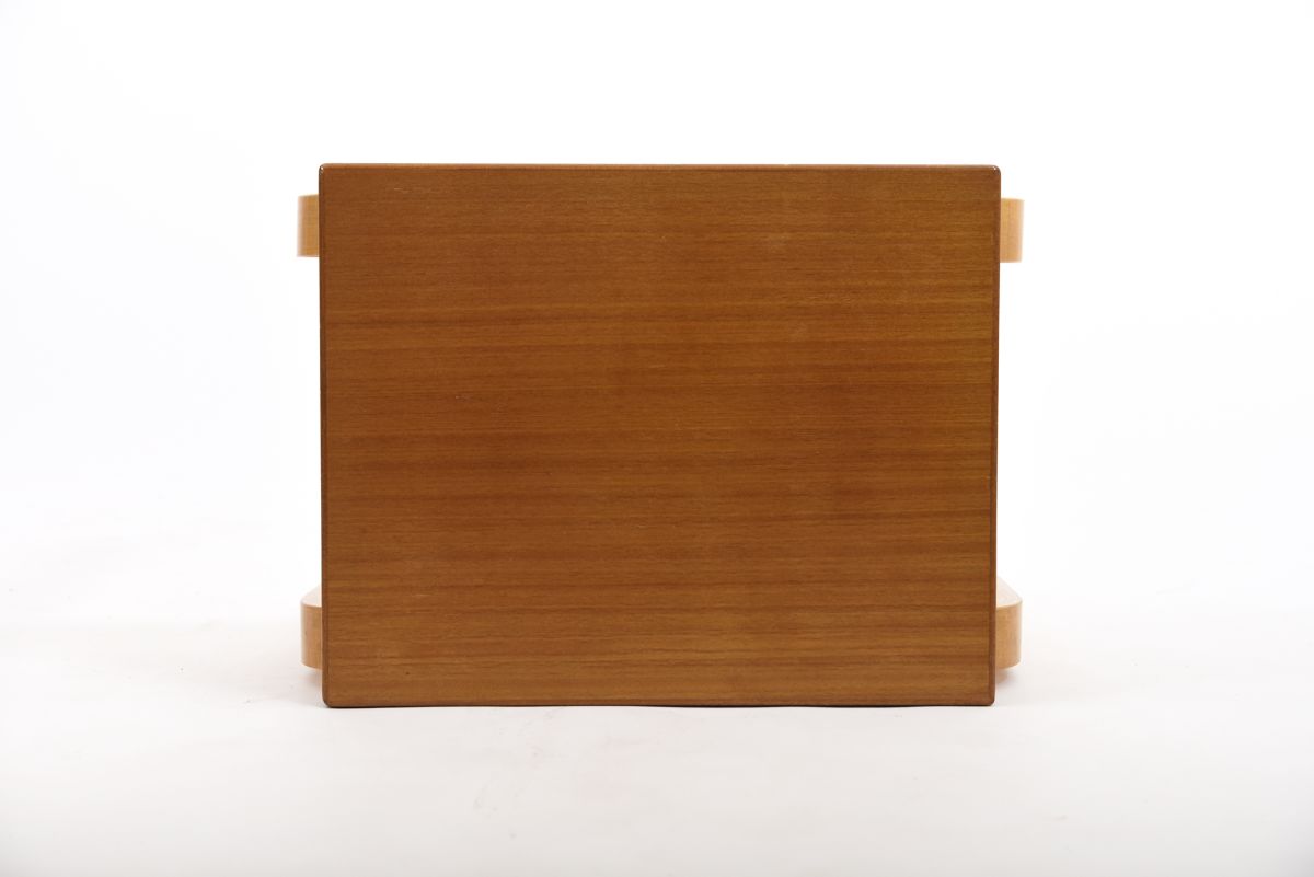 Aalto Alvar Nest table mahogany top top2