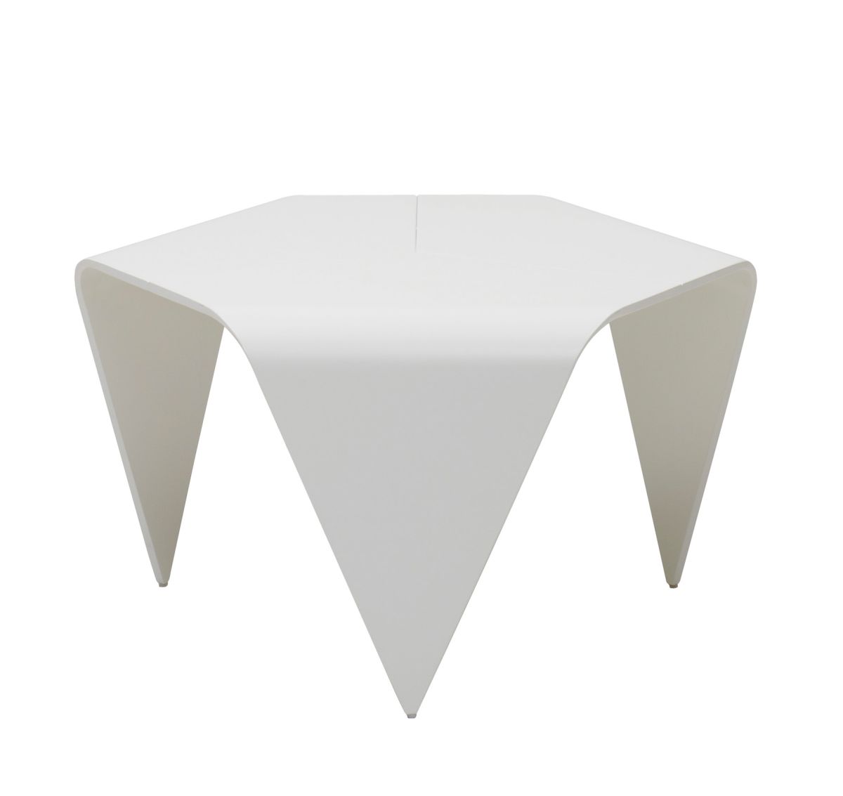 Trienna Table white lacquer