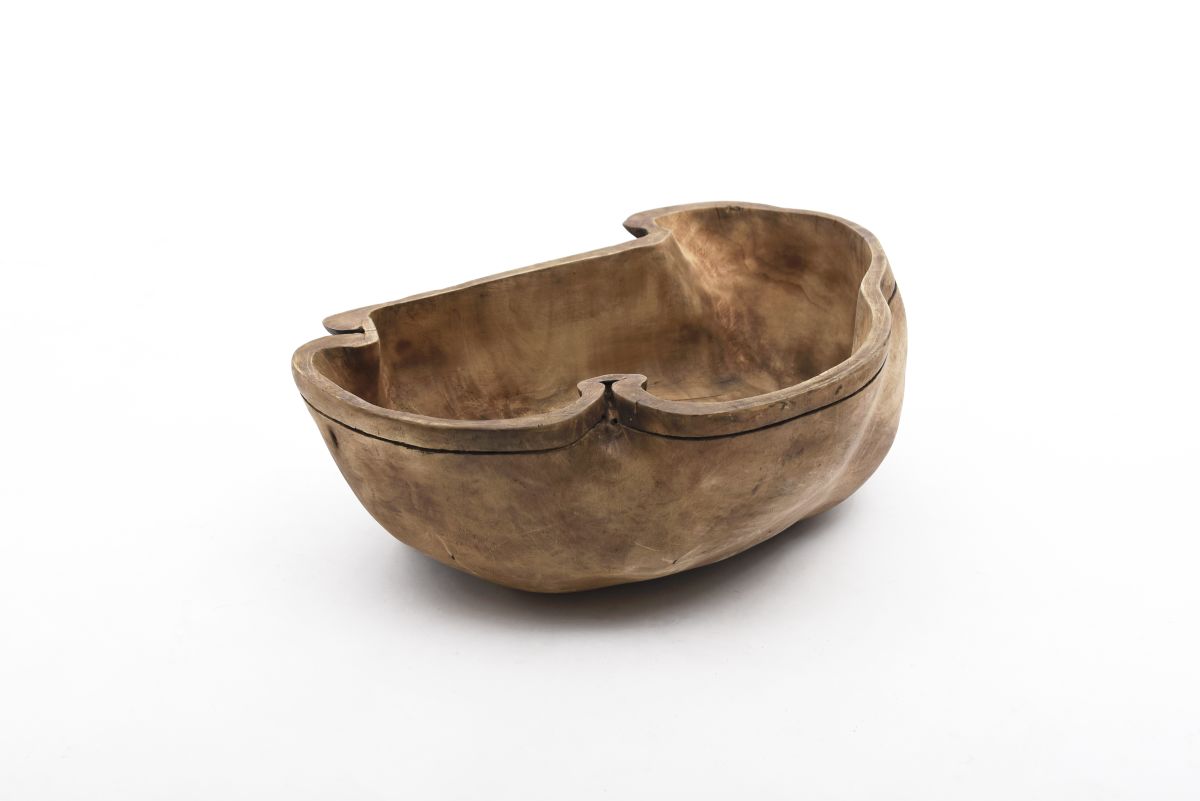 Anonymous Wood burl bowl