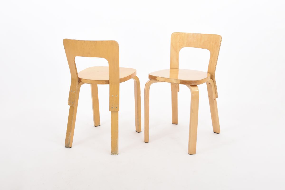 Aalto Alvar Chair A65 birch