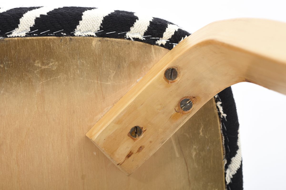 Aalto Alvar Chair 69 with zebra set 09
