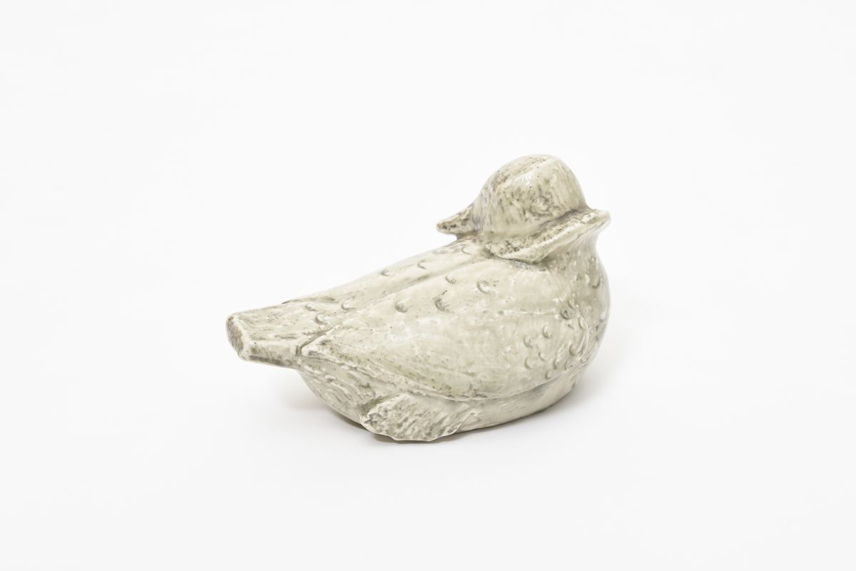 Vapaavuori Sakara ceramic bird 1950s back