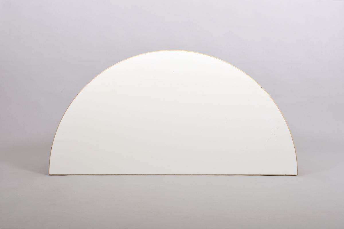 Aalto Alvar Kids table 120x 60 half sphere white top