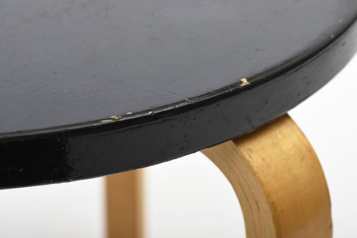 Aalto Alvar small table black birch 02