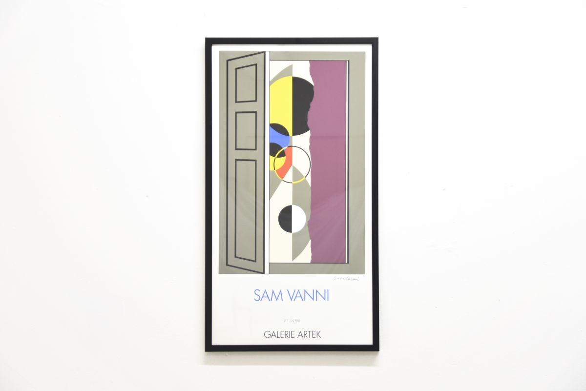 Vanni Sam galerie artek exhibiton poster