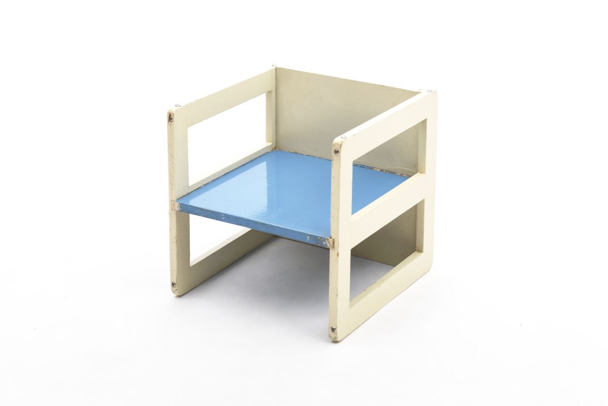 Aino Aalto kids chair table painted