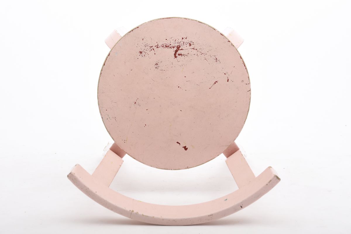 Aalto Alvar Chair68 pink paint top