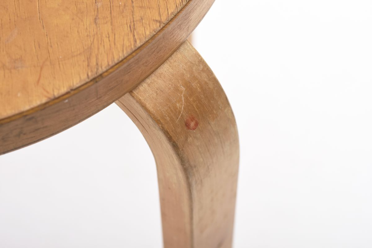 Aalto Alvar stool E60 birch 03