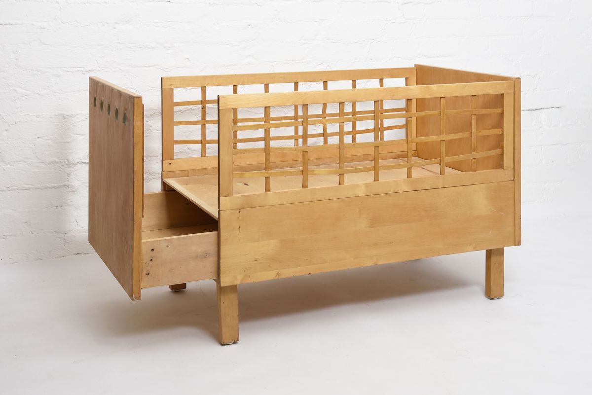 Aalto Aino kids bed birch extended