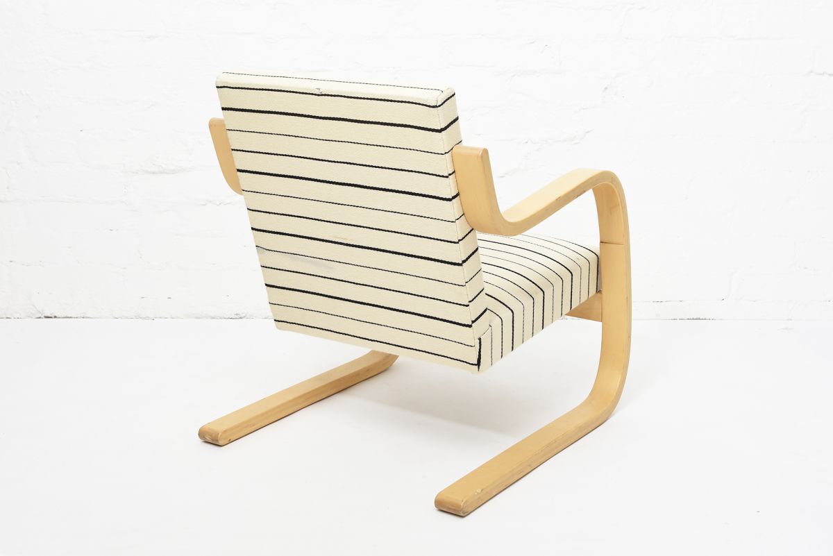 Aalto Alvar Armchair 402 artek fabric back