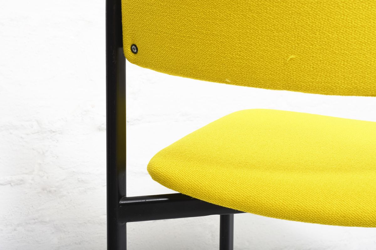 Tapiovaara Kiki Chairs Yellow details5