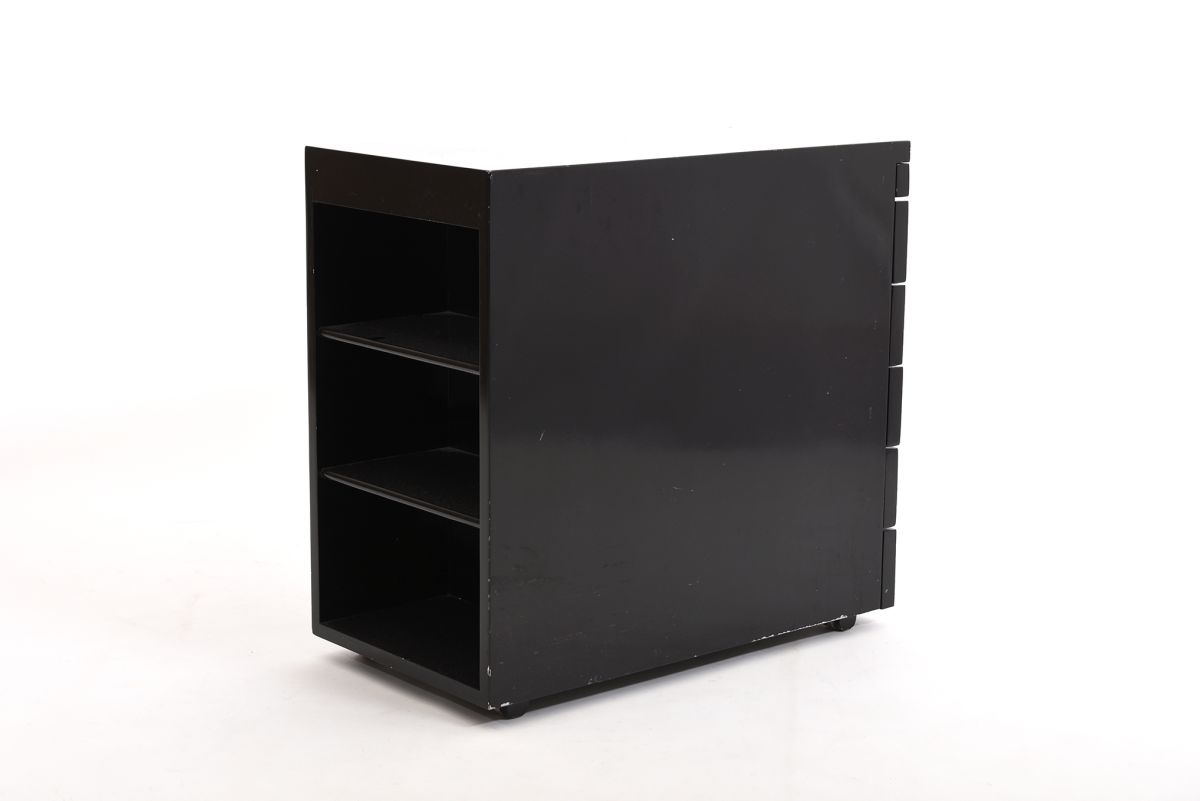 Aalto Alvar Chest of drawers black paint back