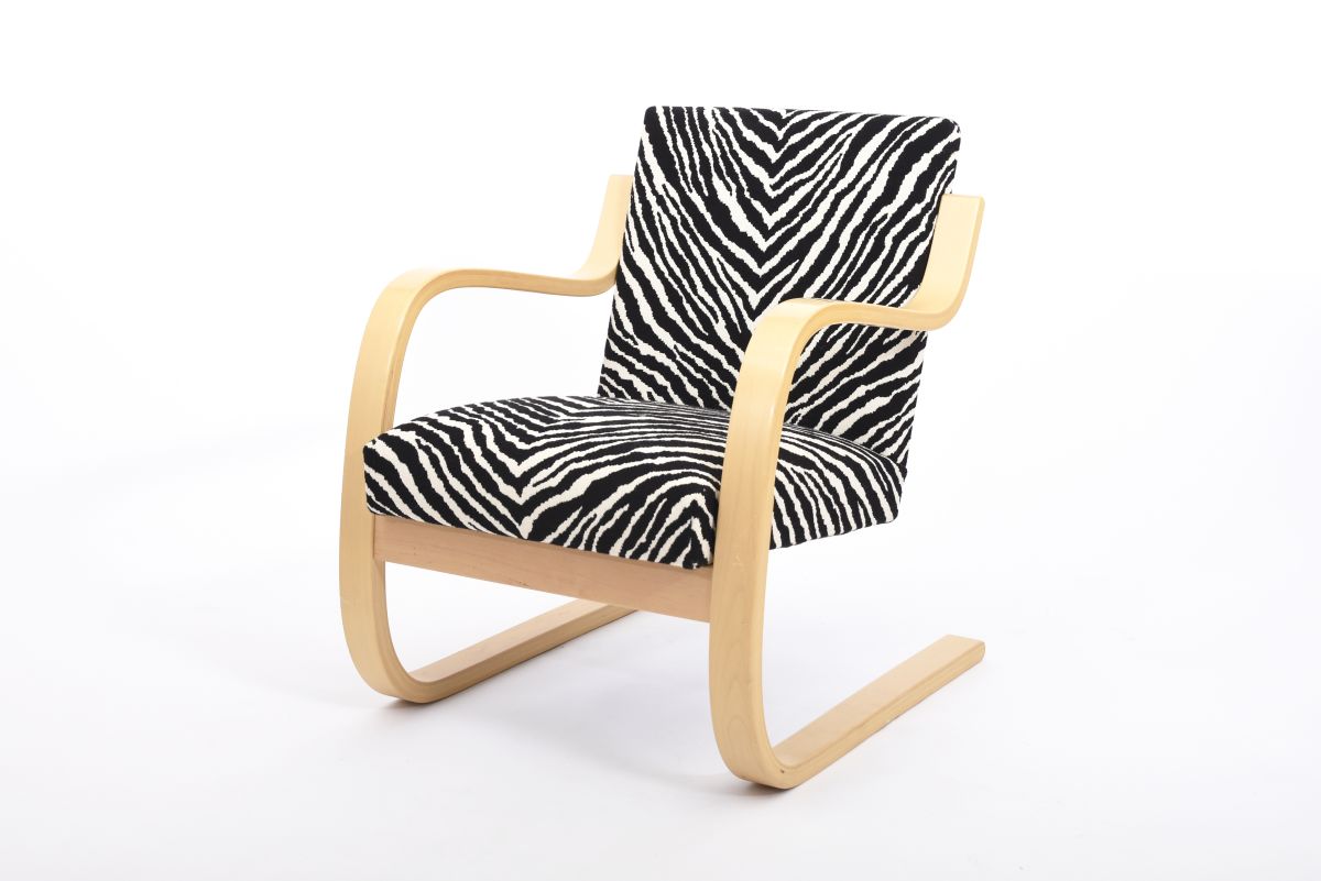 Aalto Alvar Armchair 402 zebra 2005