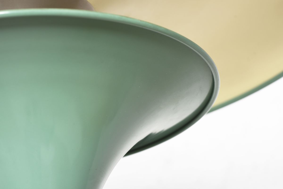 Anonymous Large chandelier pastelle green 08