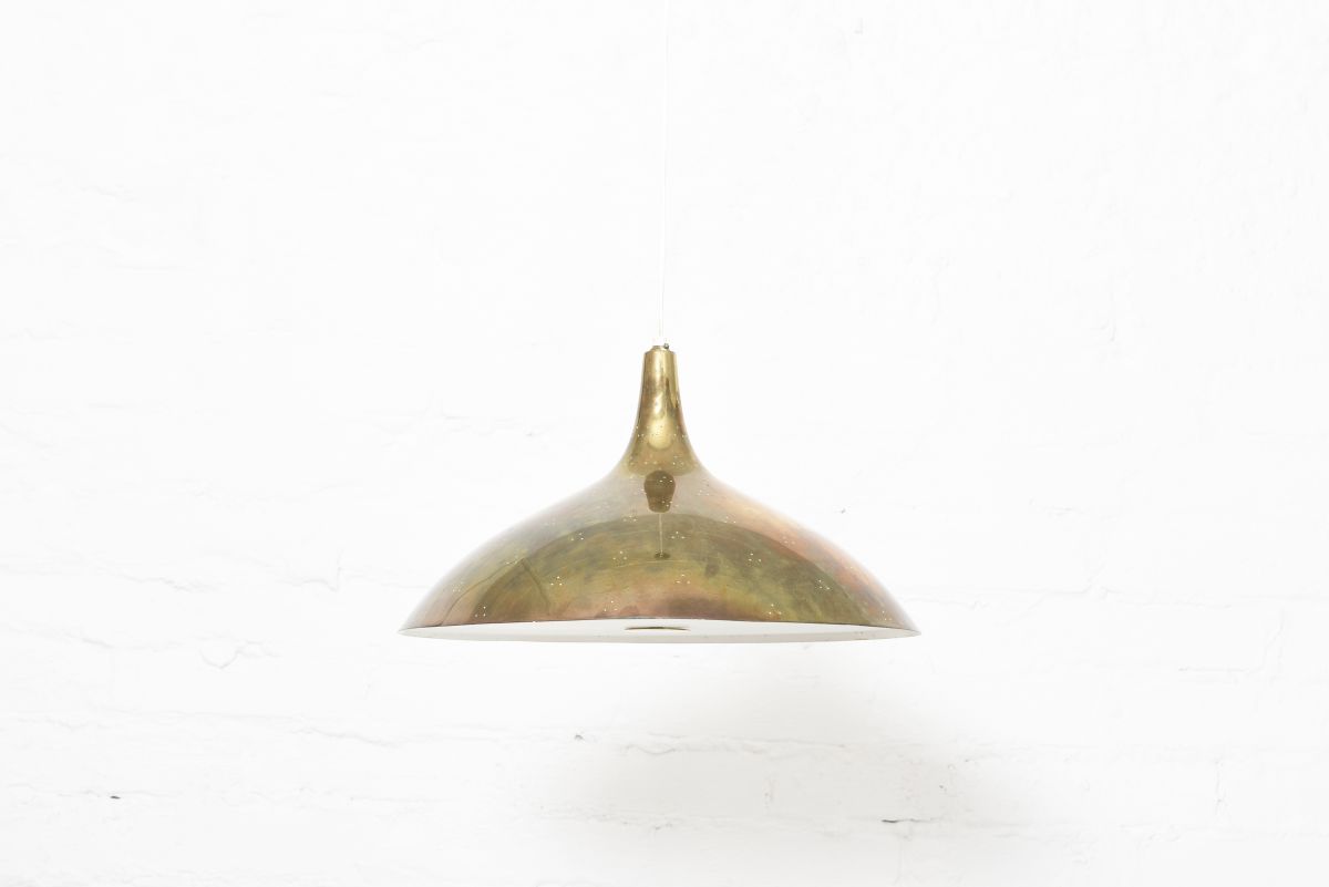 Tynell Paavo Brass ceiling lamp