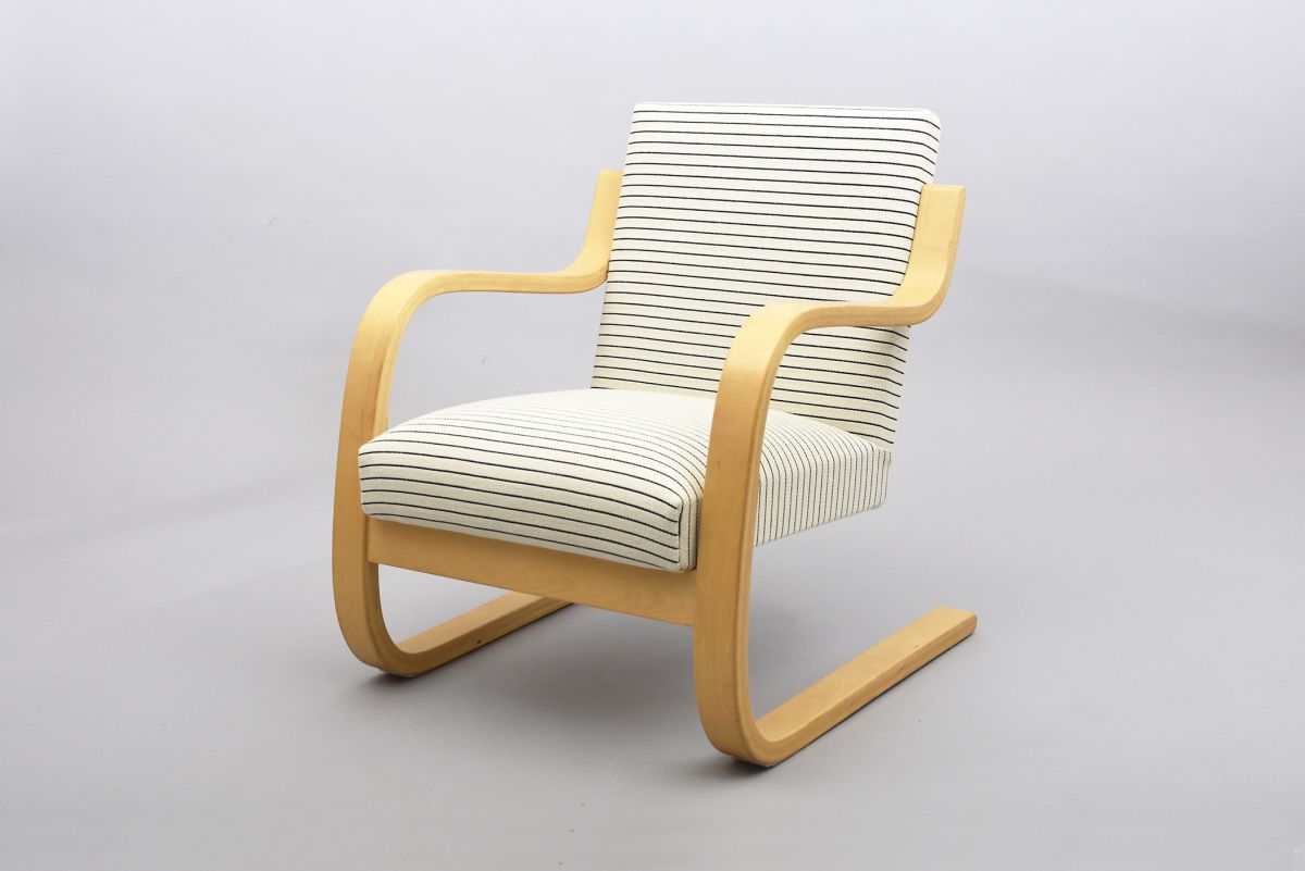 Aalto Alvar armchair 402 stripes
