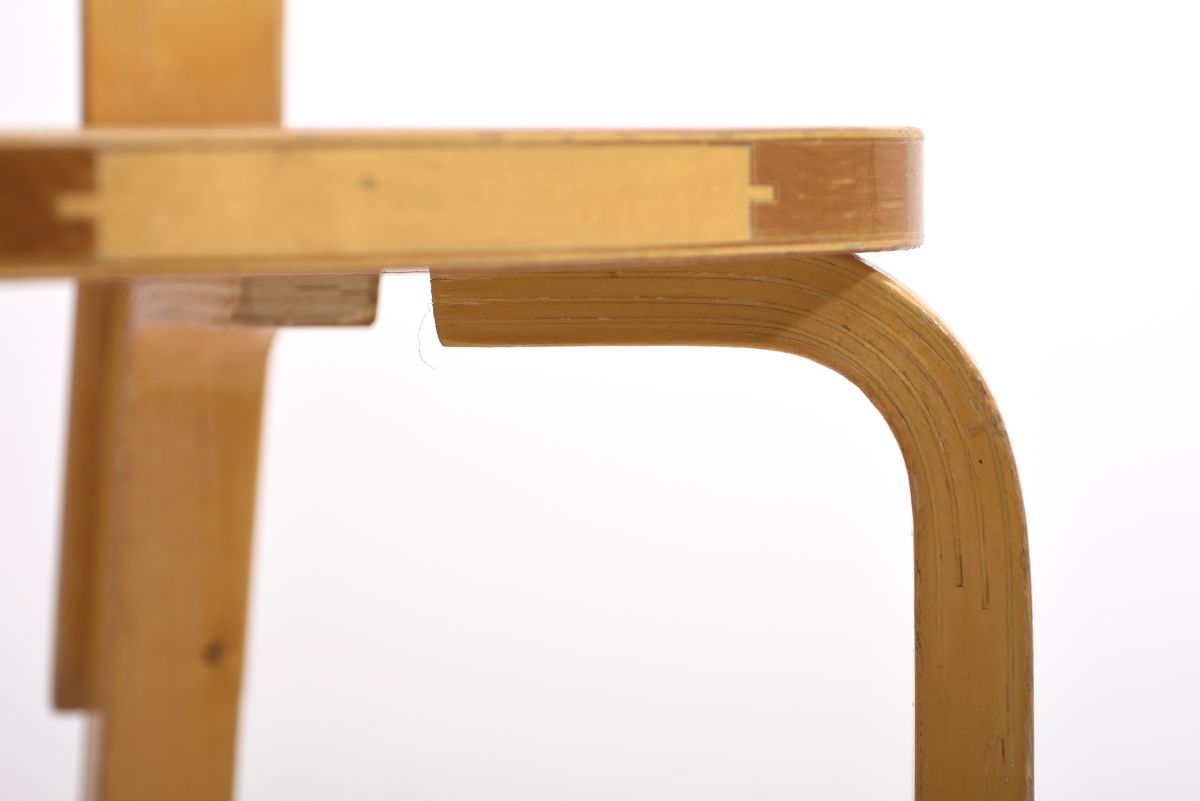 Aalto Alvar Chair A65 birch 06