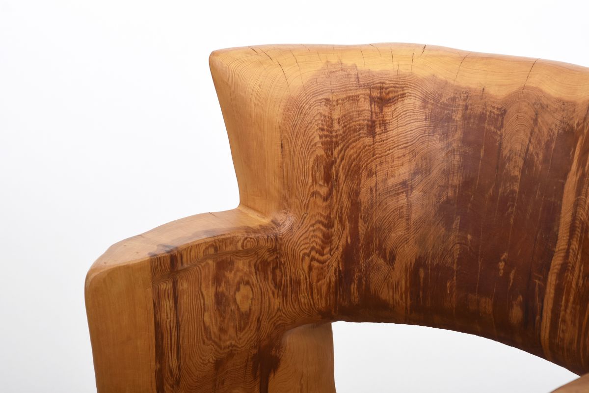 Anonymous huge wood chair 01