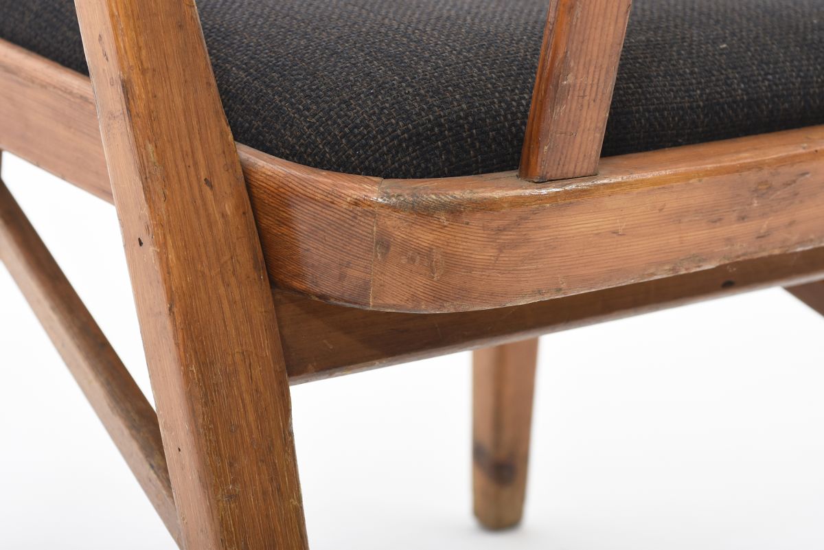 Anonymous wooden armchair 08