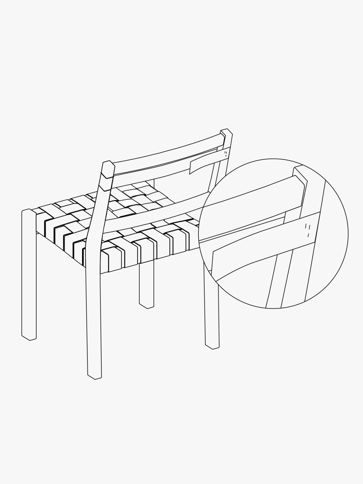 Rewebbing Step 16