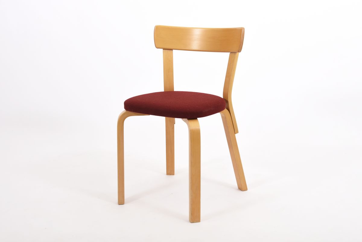 Aalto Alvar Chair 69 Hallingdal wool