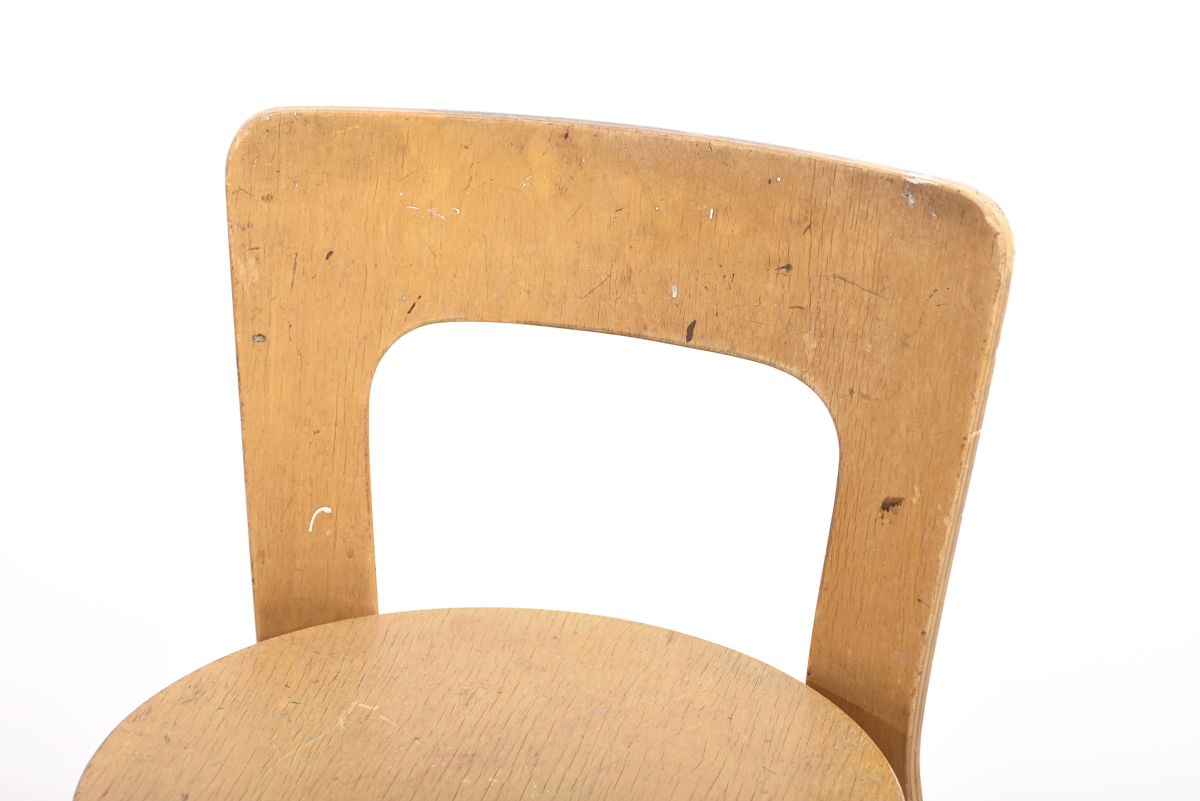 Aalto Alvar Chair 65 extended legs 01