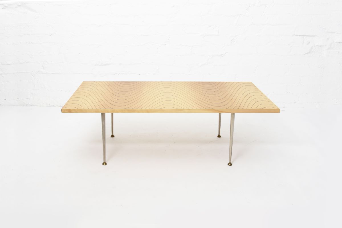 Wirkkala Tapio Rhythmic Plywood coctail table 01