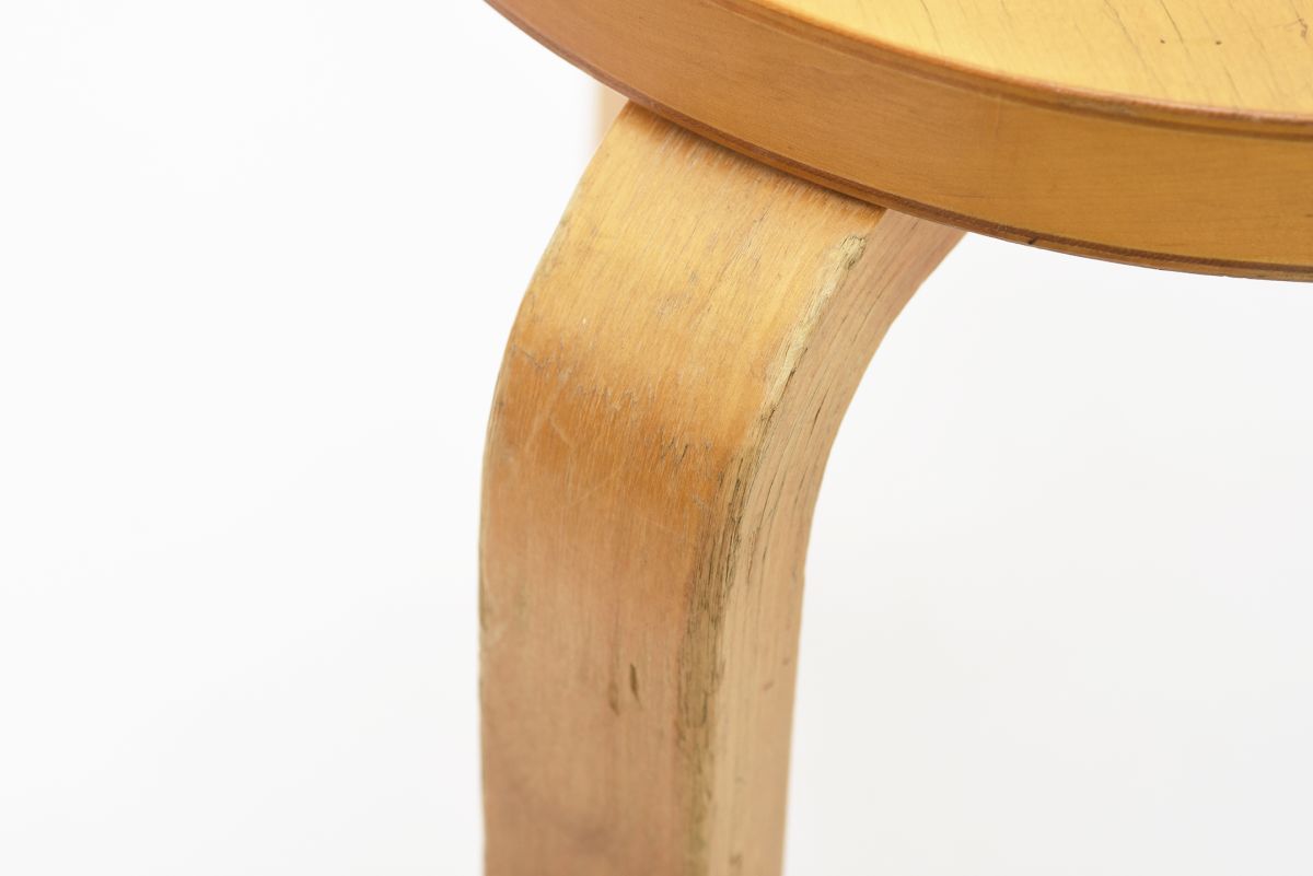 Aalto Alvar Stool60 kids size birch 04