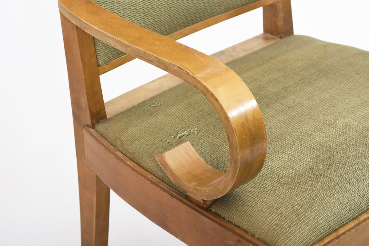 Anonymous Finnish neo classical high back chair 05