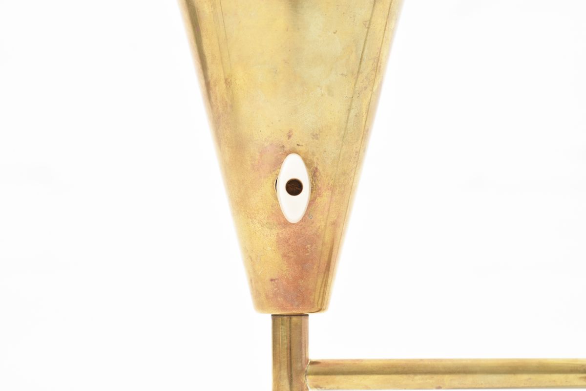 Anonymous brass wall lamp 03