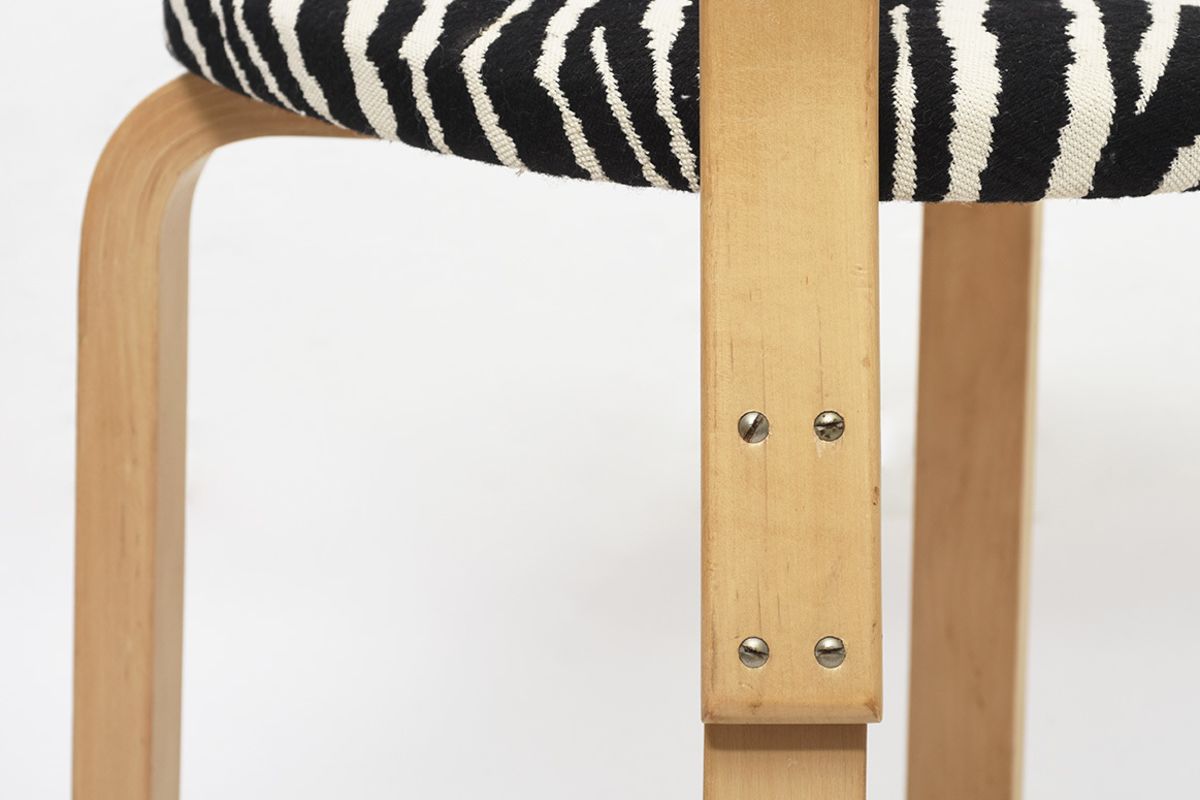 Alvar Aalto 69chairs Zebra Set details6