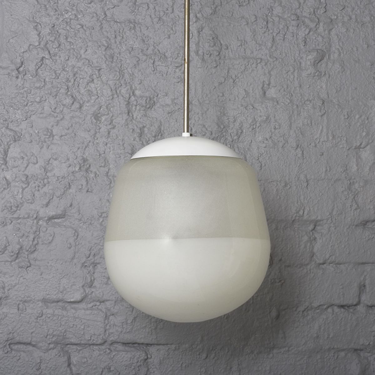 Paavo Tynell Opaline Glass Pendant Lamp