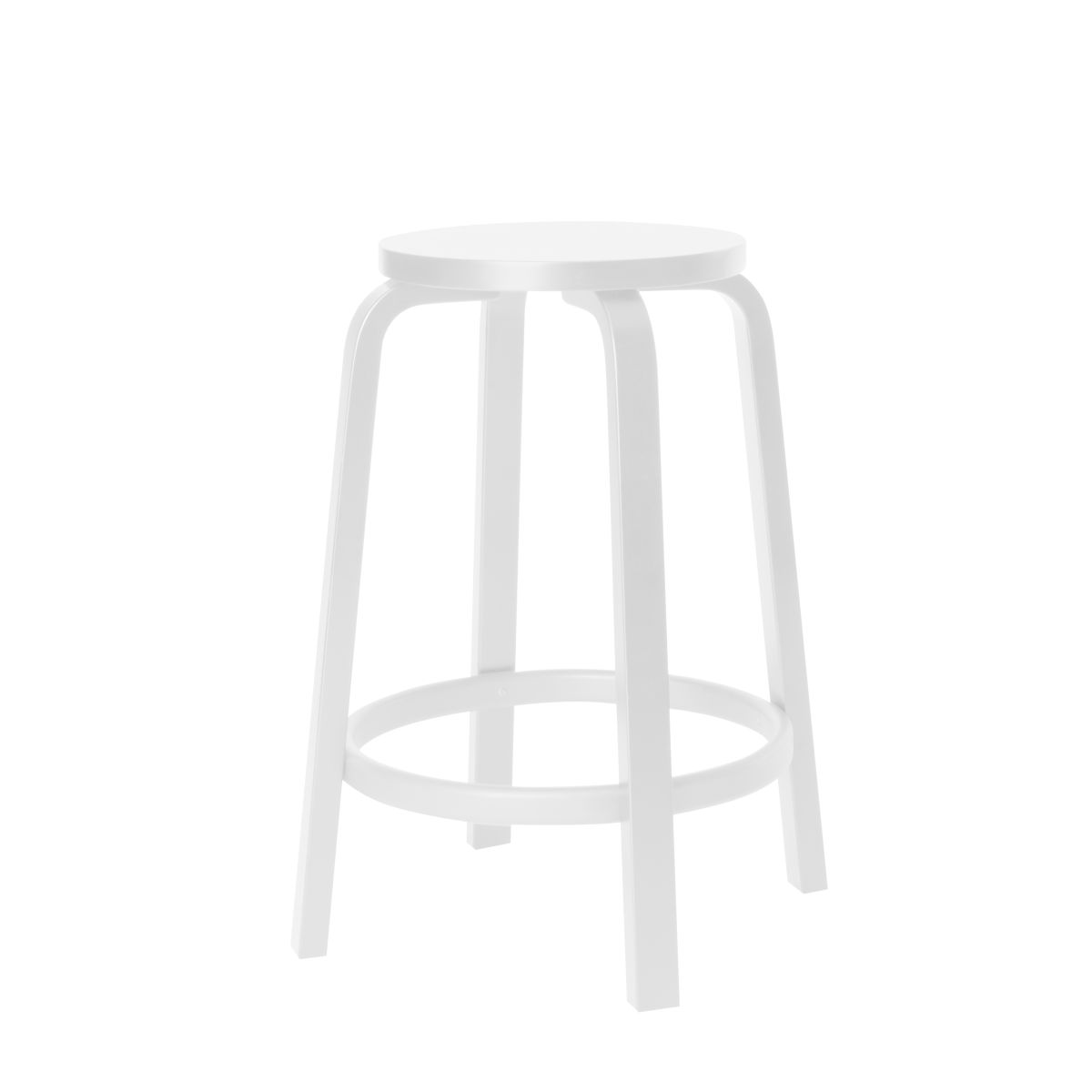 Bar Stool 64 65cm legs white laquered_top white laquered_sRGB