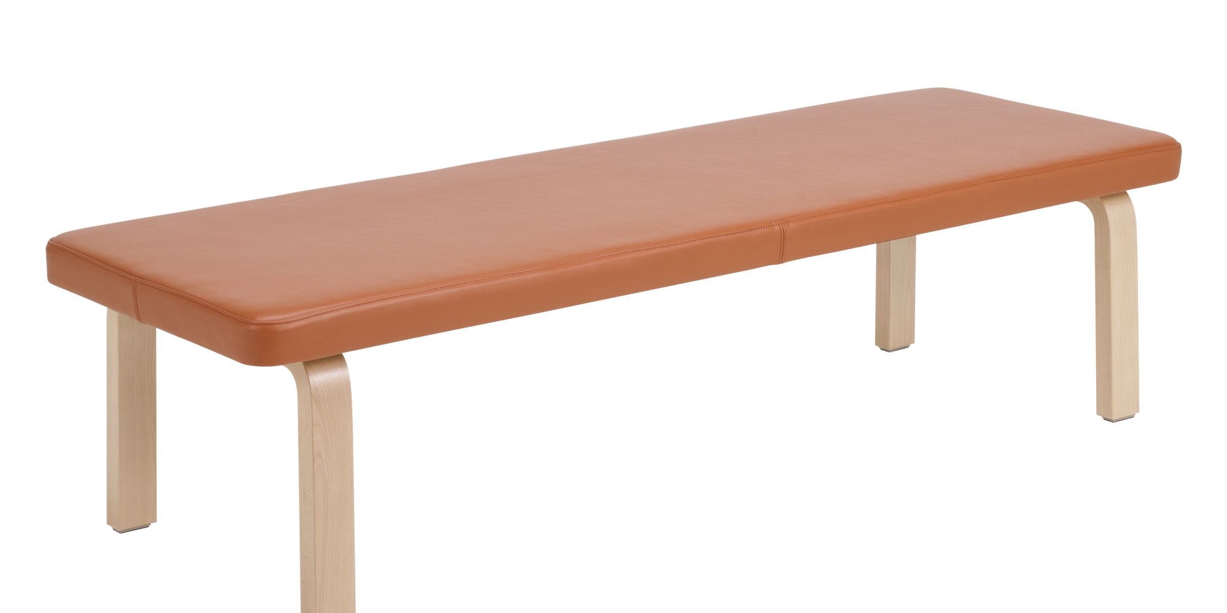 Bench-167-legs-clear-lacquered Bench-167-legs-clear-lacquered